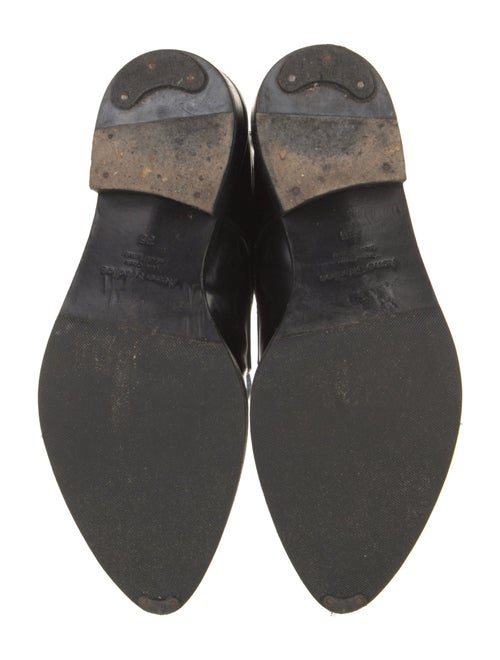 Acne Studios Patent Leather Combat Boots