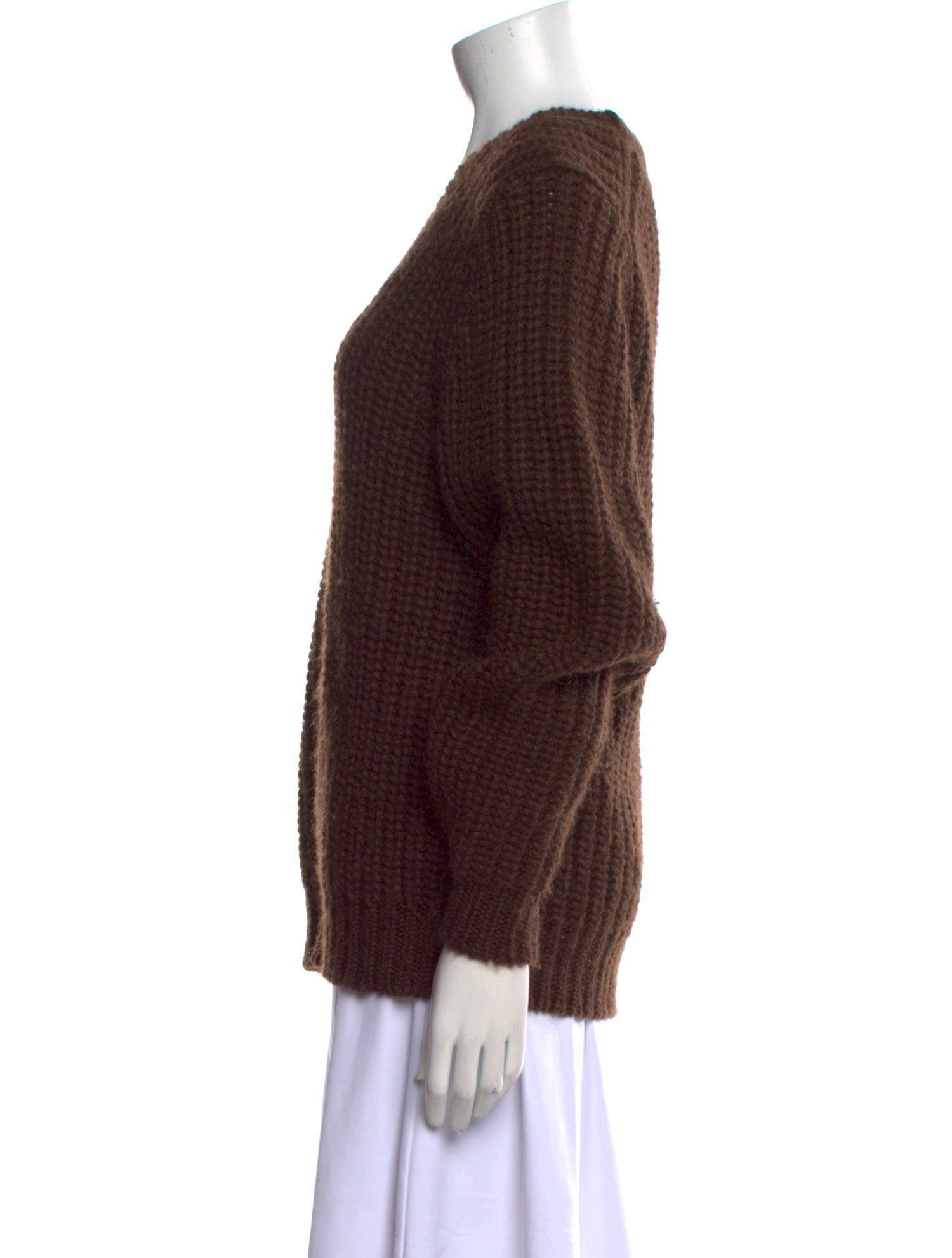 Acne Studios Alpaca Scoop Neck Sweater