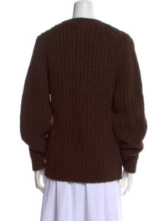 Acne Studios Alpaca Scoop Neck Sweater