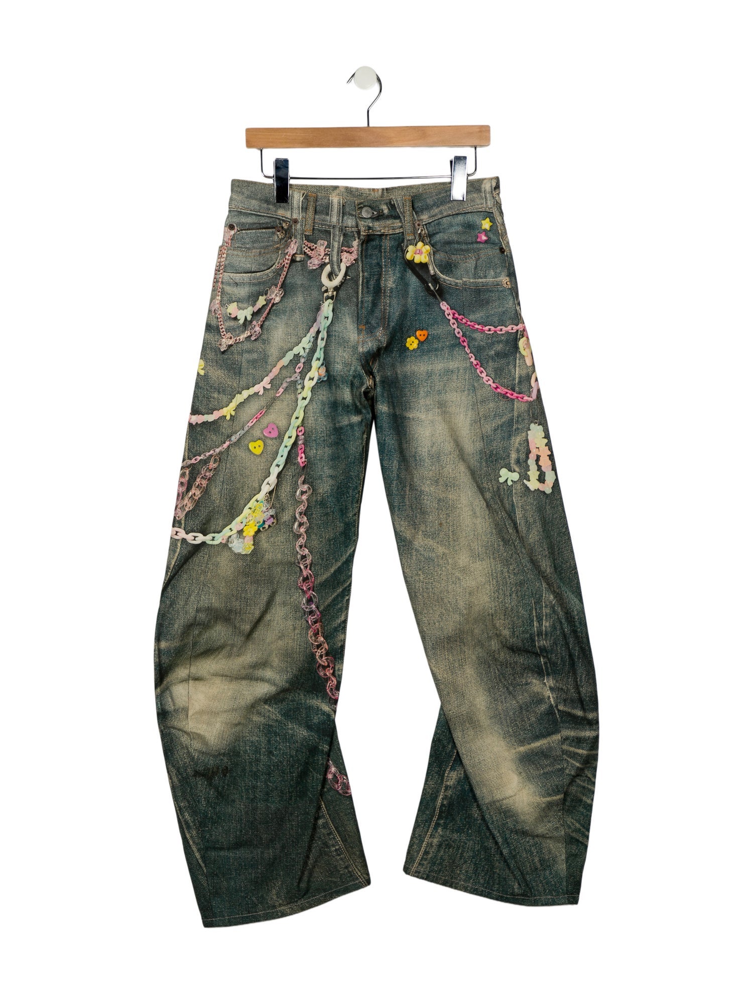 Acne Studios Mid-Rise Wide Leg Jeans