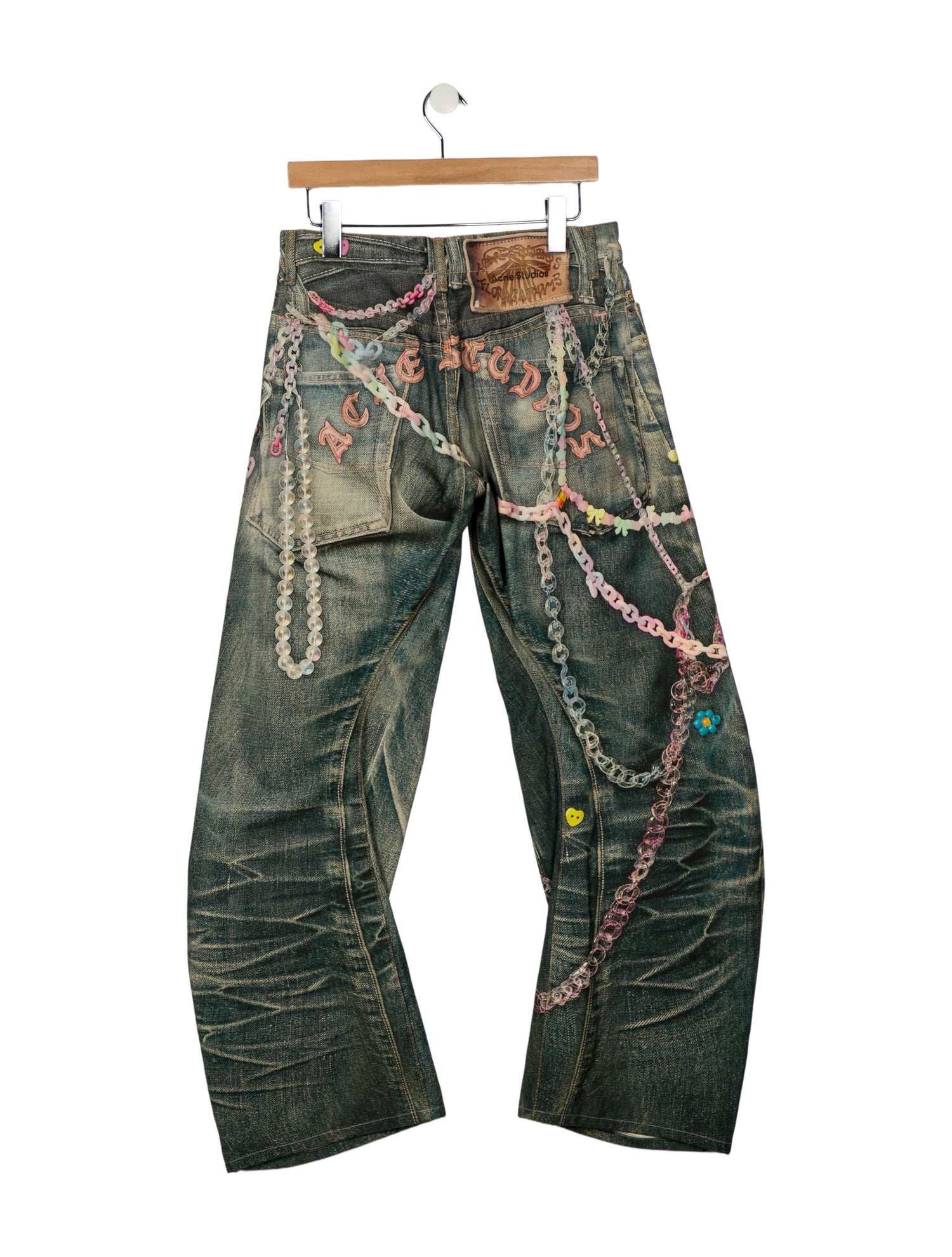 Acne Studios Mid-Rise Wide Leg Jeans