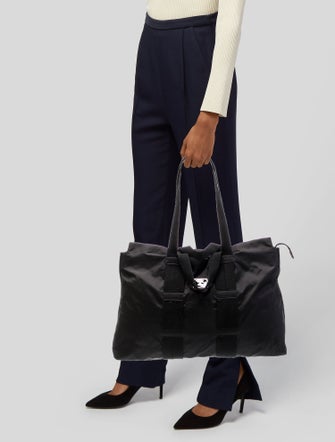 Acne Studios Nylon Weekender Bag