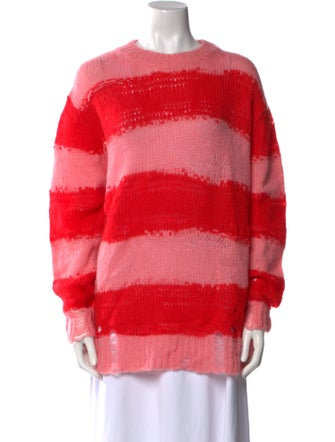 Acne Studios Striped Crew Neck Sweater