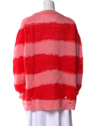 Acne Studios Striped Crew Neck Sweater
