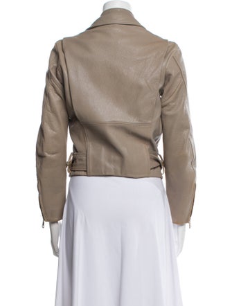 Acne Studios Leather Biker Jacket