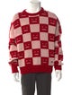 Acne Studios Katlas Checkerboard Face Wool Pullover