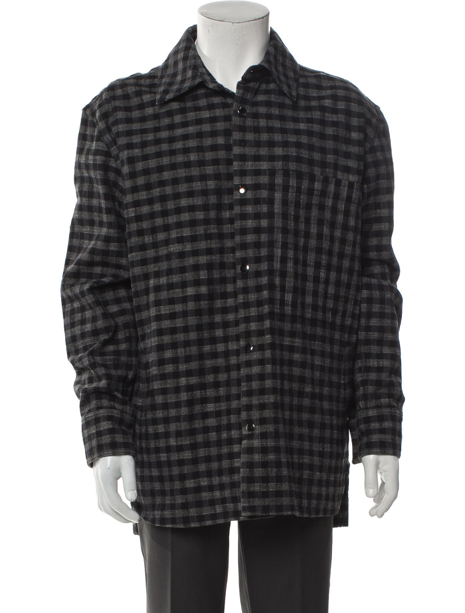 Acne Studios Plaid Print Jacket