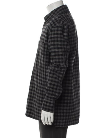 Acne Studios Plaid Print Jacket