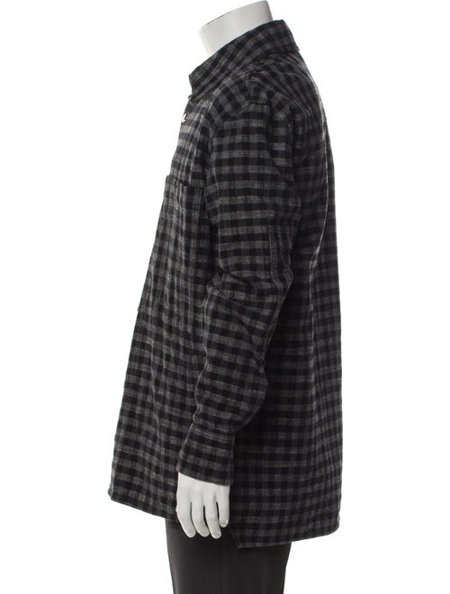 Acne Studios Plaid Print Jacket
