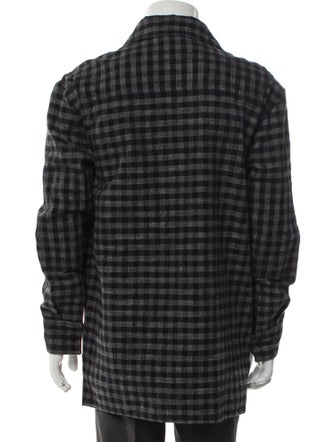 Acne Studios Plaid Print Jacket