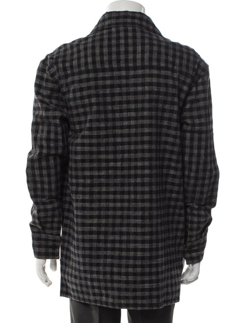 Acne Studios Plaid Print Jacket