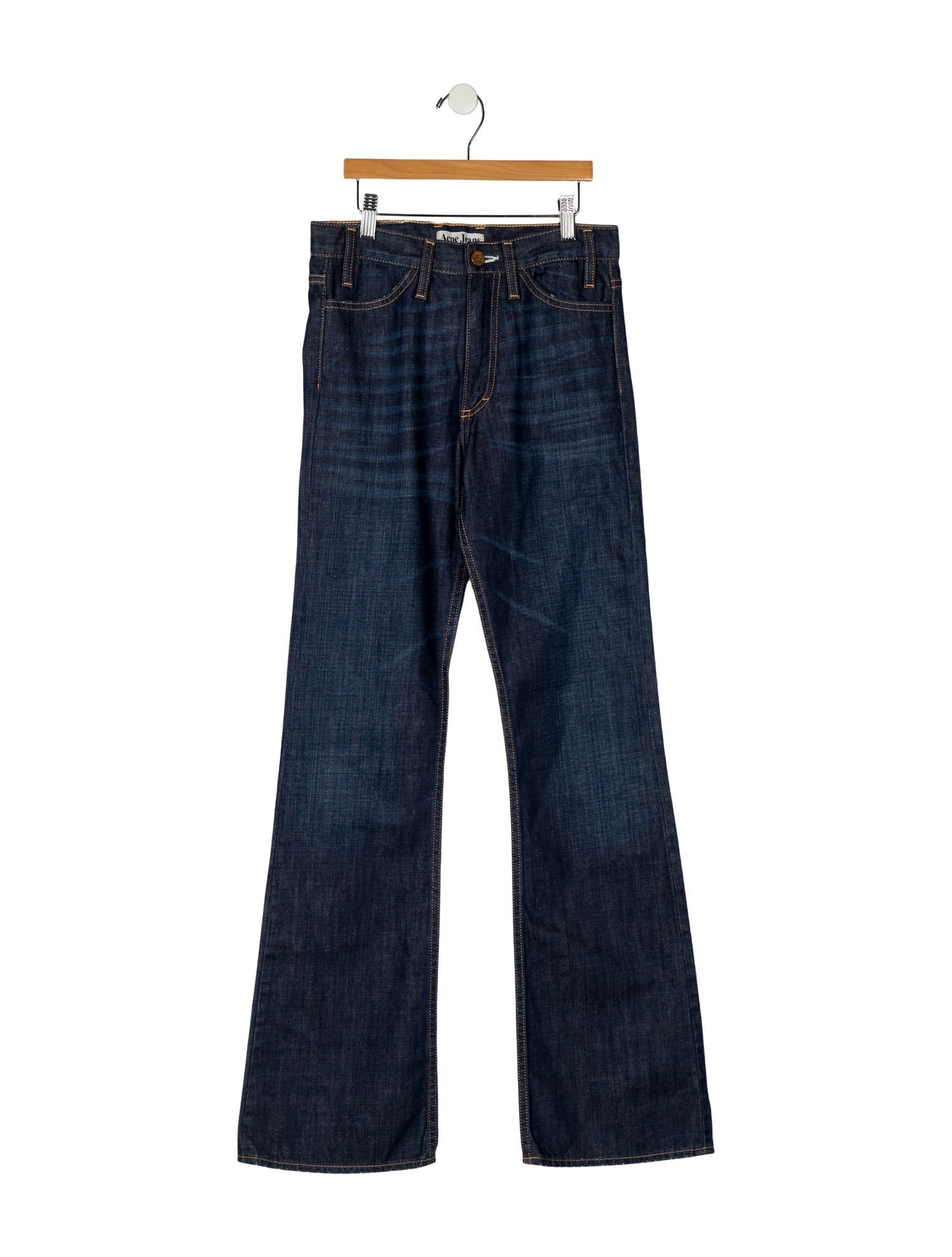 Acne Studios Mid-Rise Wide Leg Jeans