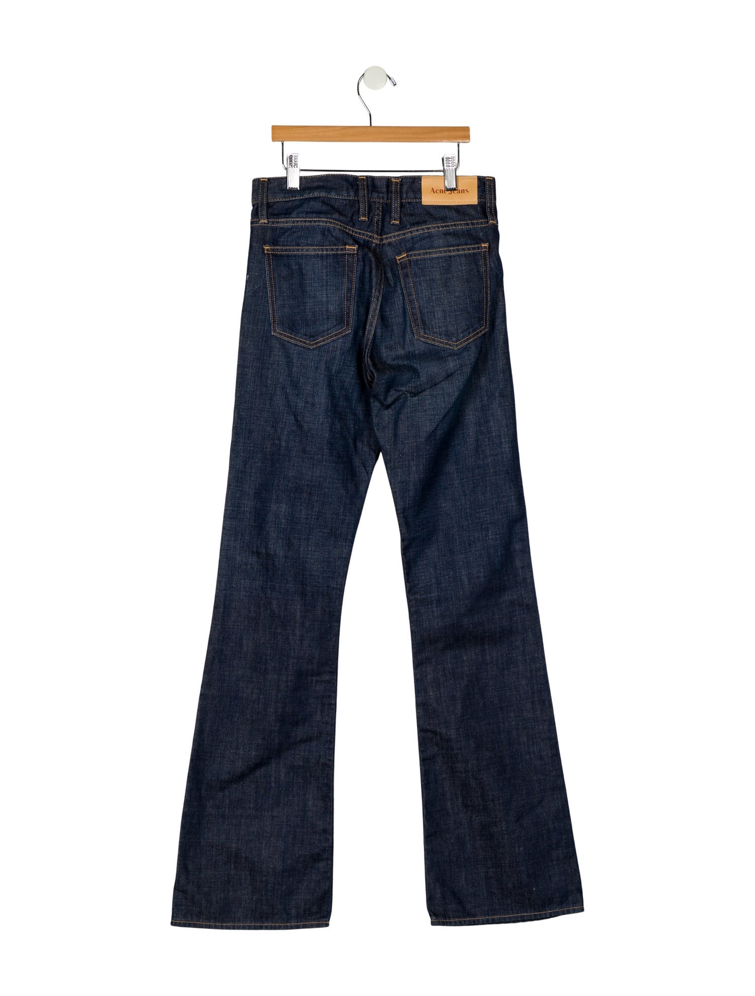 Acne Studios Mid-Rise Wide Leg Jeans