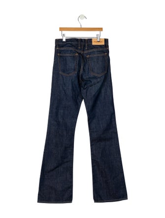 Acne Studios Mid-Rise Wide Leg Jeans