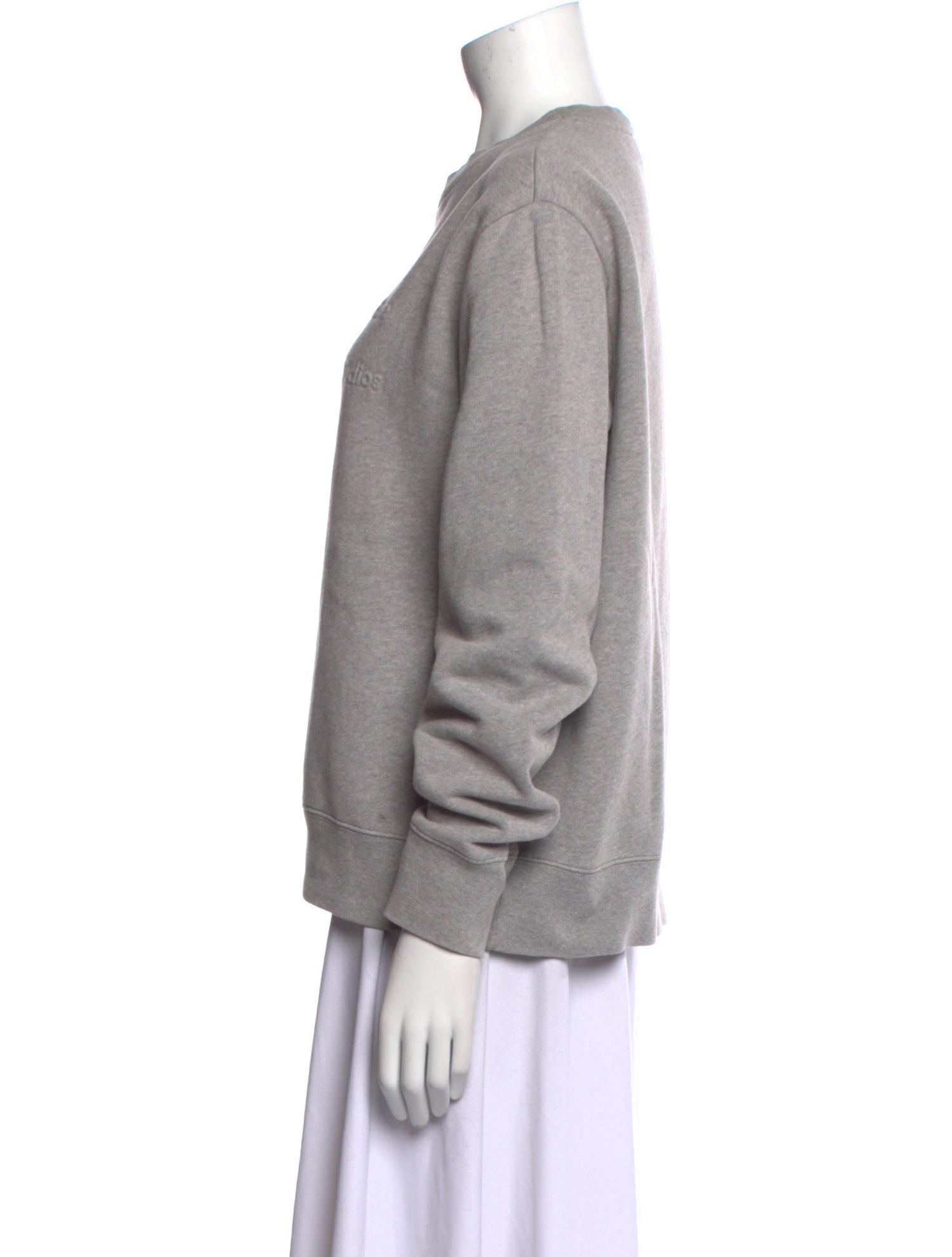 Acne Studios Crew Neck Long Sleeve Sweatshirt