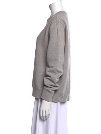 Acne Studios Crew Neck Long Sleeve Sweatshirt