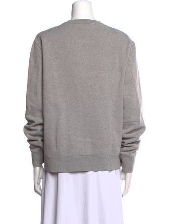 Acne Studios Crew Neck Long Sleeve Sweatshirt