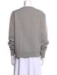 Acne Studios Crew Neck Long Sleeve Sweatshirt
