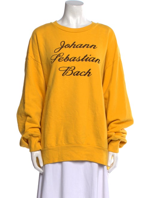 Acne Studios Graphic Print Crew Neck Sweatshirt