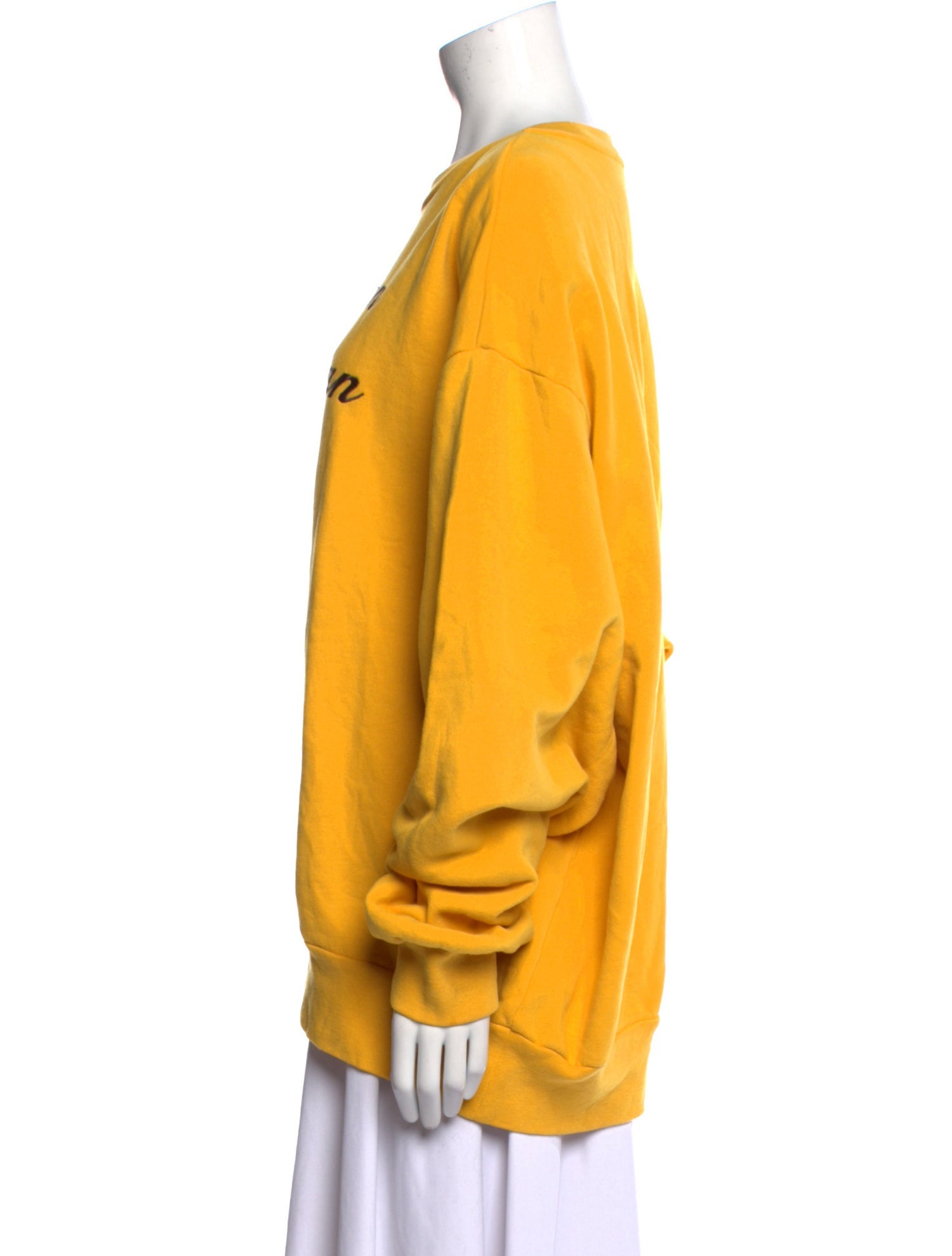 Acne Studios Graphic Print Crew Neck Sweatshirt