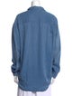 Acne Studios Bela Den Long Sleeve Button-Up Top