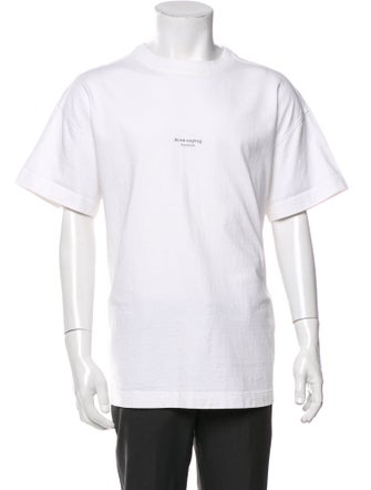 Acne Studios Graphic Print Crew Neck T-Shirt