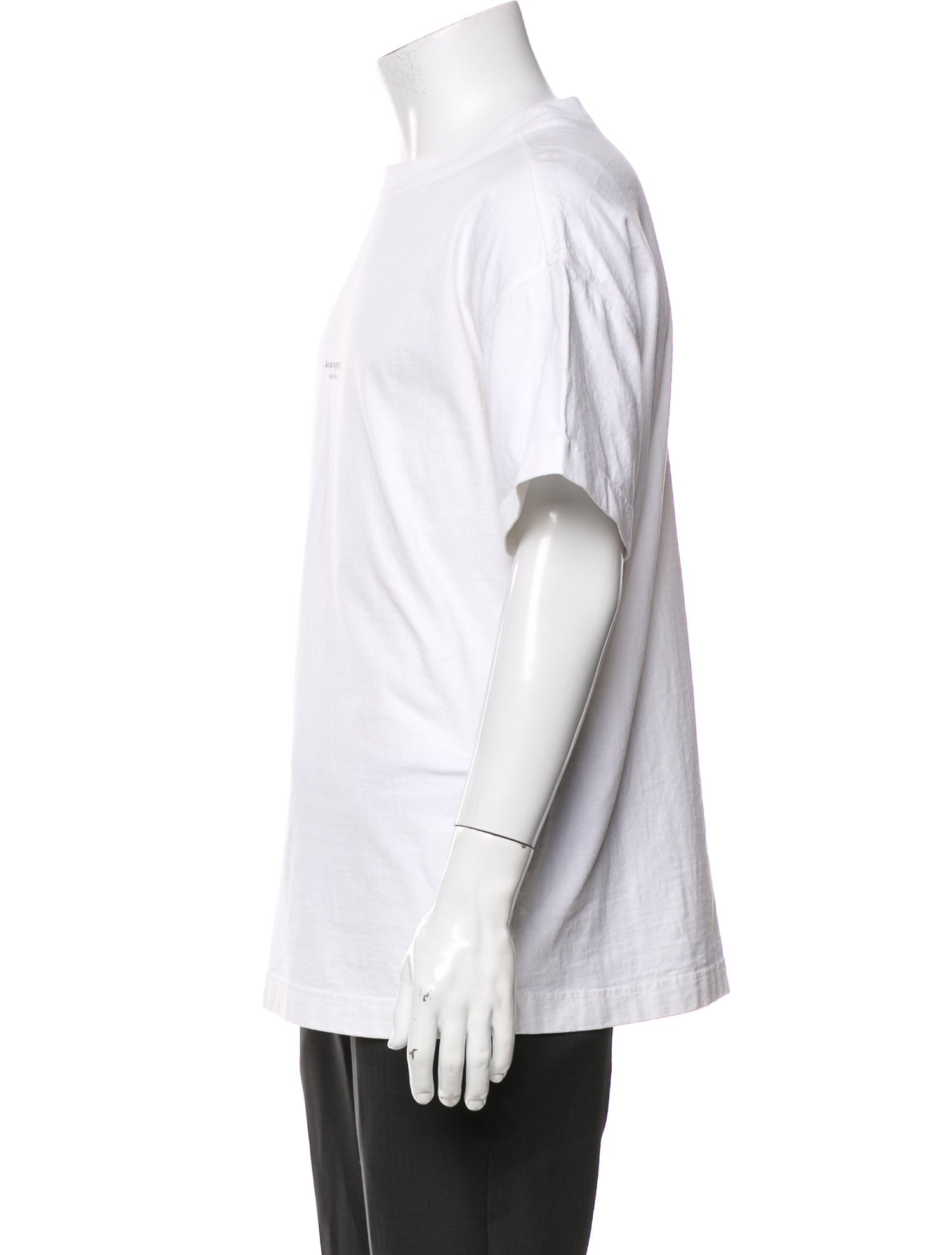 Acne Studios Graphic Print Crew Neck T-Shirt