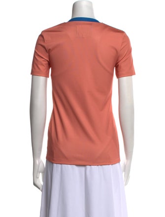 Acne Studios Floral Print Crew Neck T-Shirt