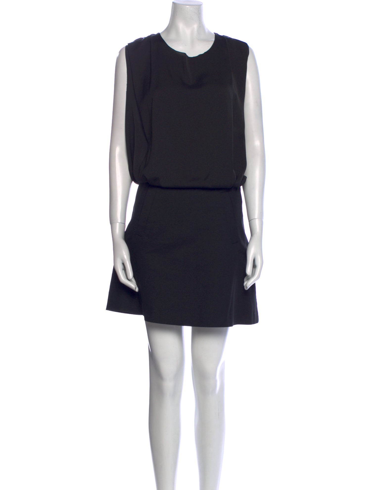 Acne Studios Crew Neck Knee-Length Dress