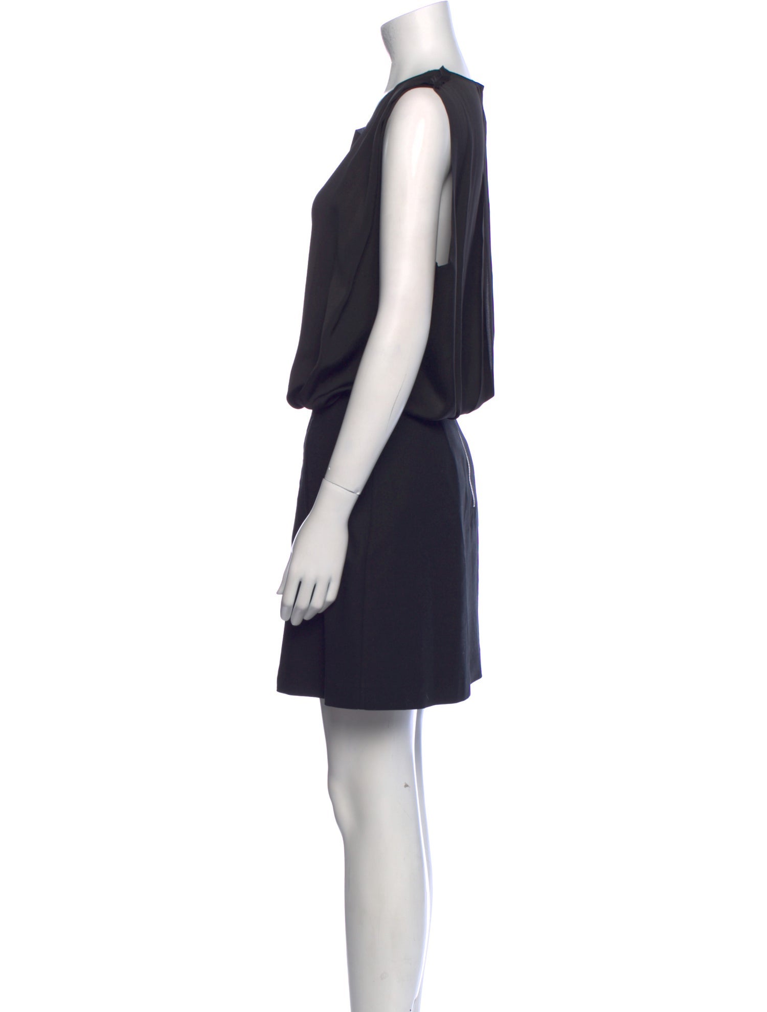 Acne Studios Crew Neck Knee-Length Dress