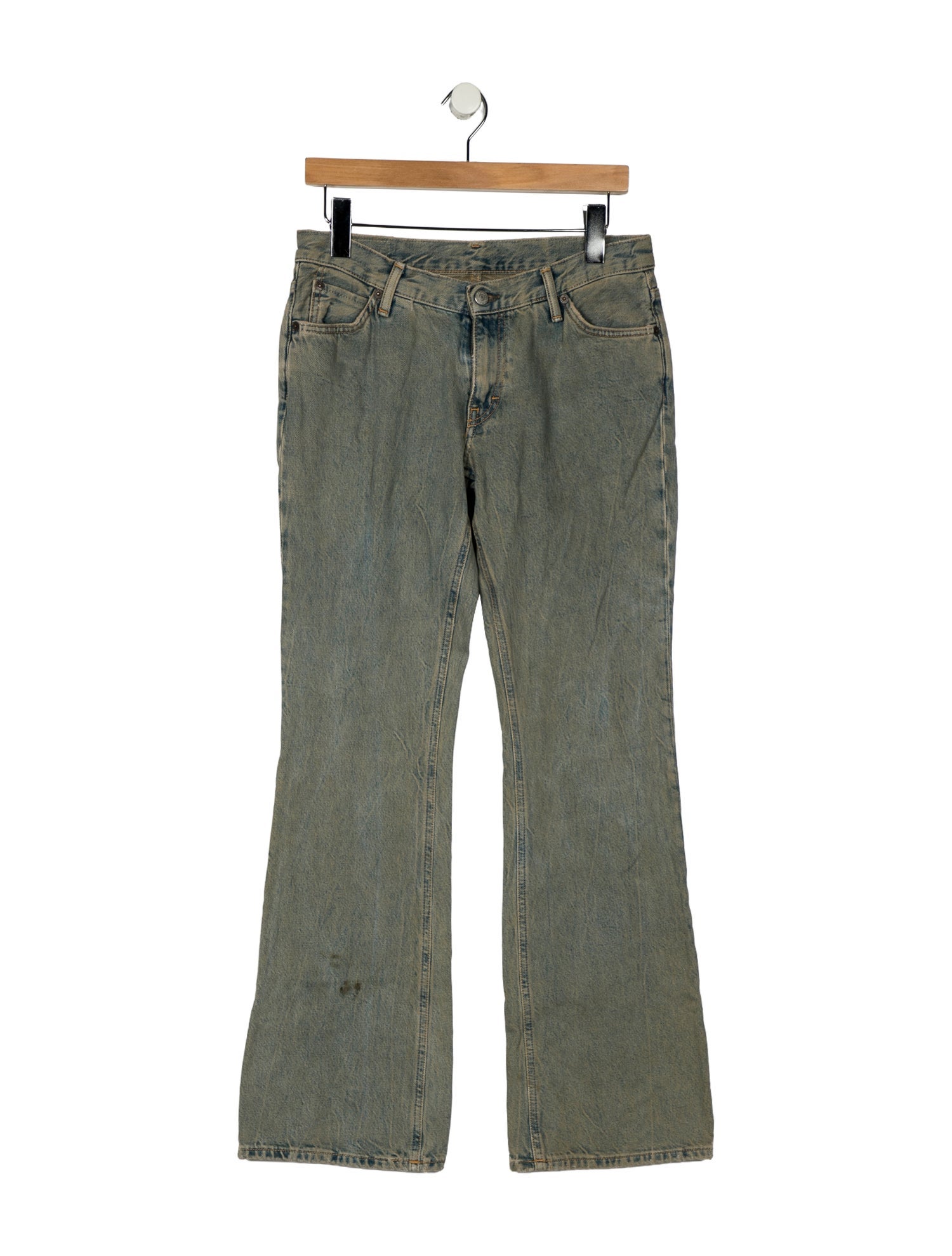 Acne Studios High-Rise Wide Leg Jeans
