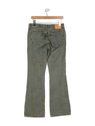 Acne Studios High-Rise Wide Leg Jeans