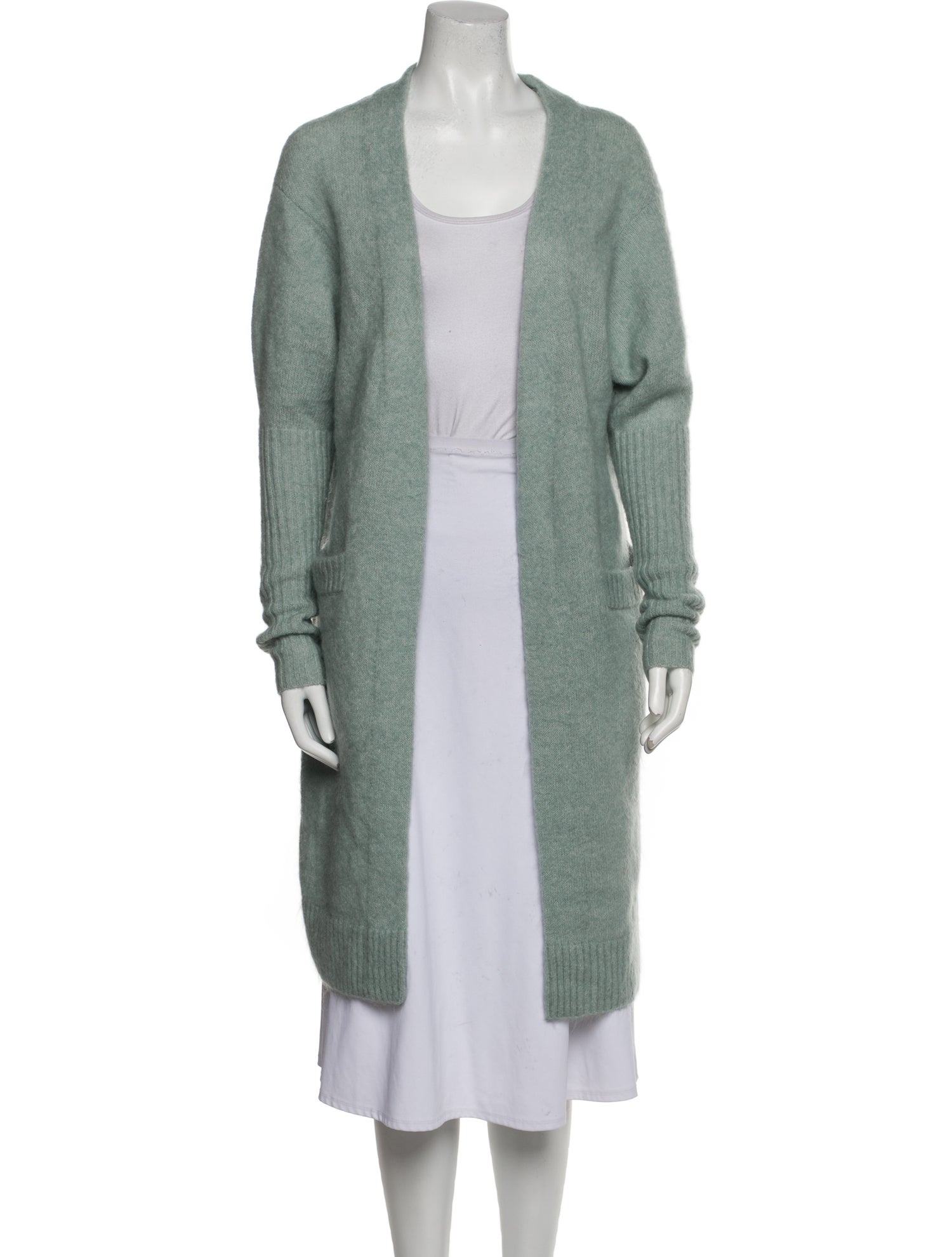 Acne Studios Kid Mohair Open Front Sweater