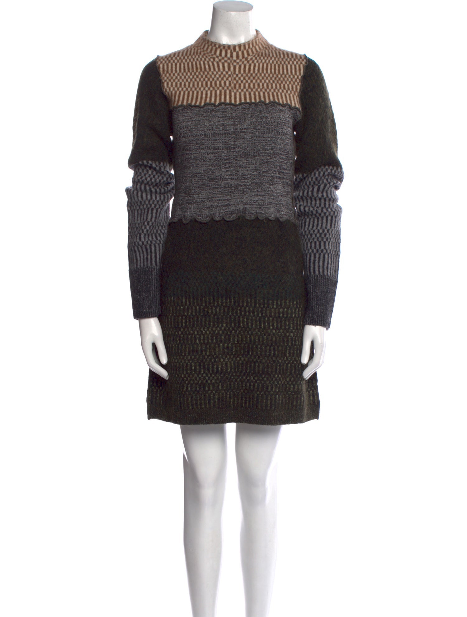Acne Studios Wool Mini Dress