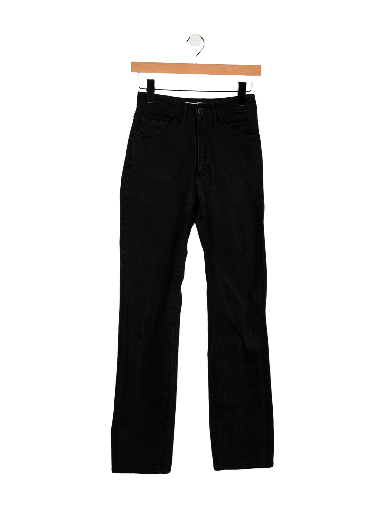 Acne Studios High-Rise Straight Leg Jeans