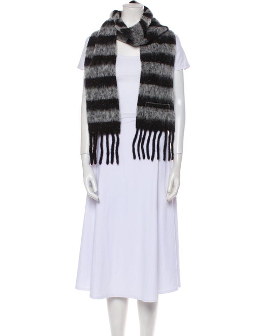 Acne Studios Wool Striped Scarf
