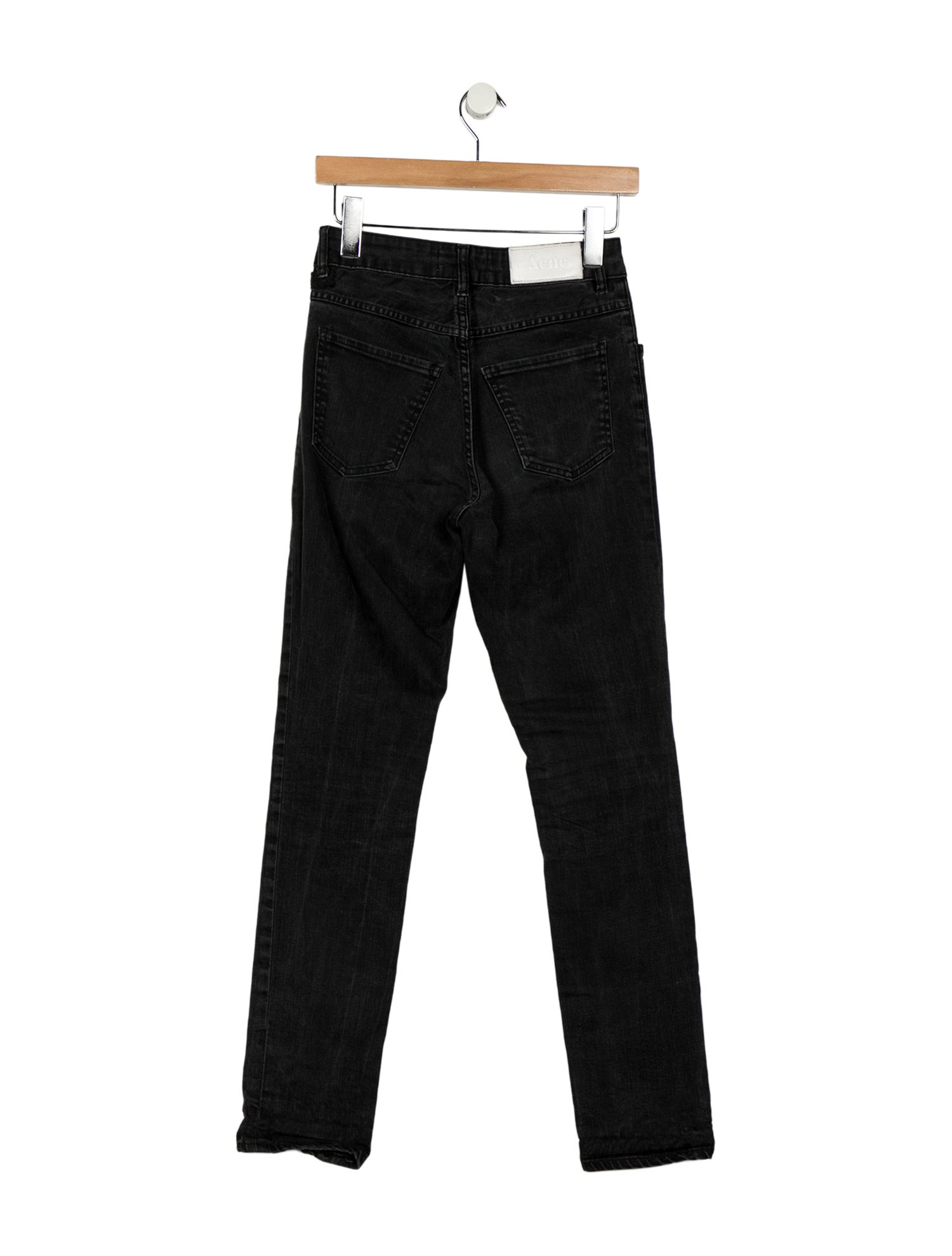 Acne Studios Needle Wet Cash Straight Leg Jeans