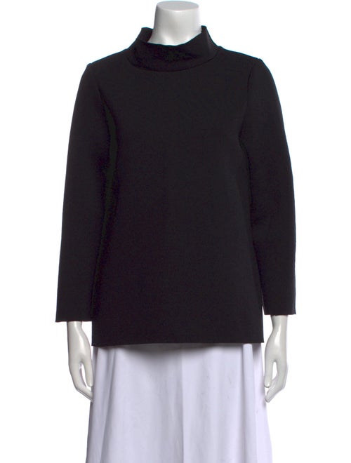 Acne Studios Nylon Mock Neck Sweatshirt