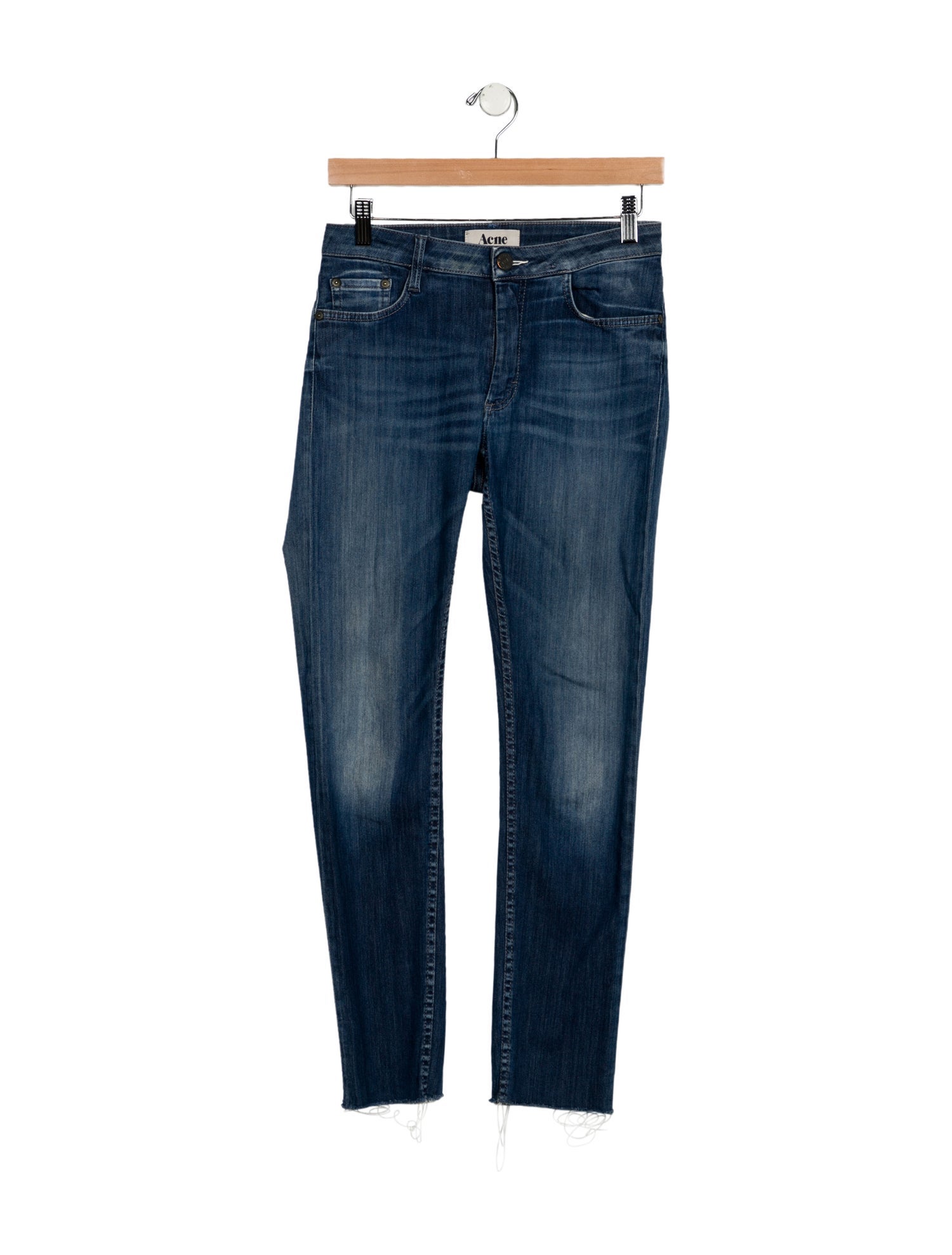 Acne Studios High-Rise Skinny Leg Jeans