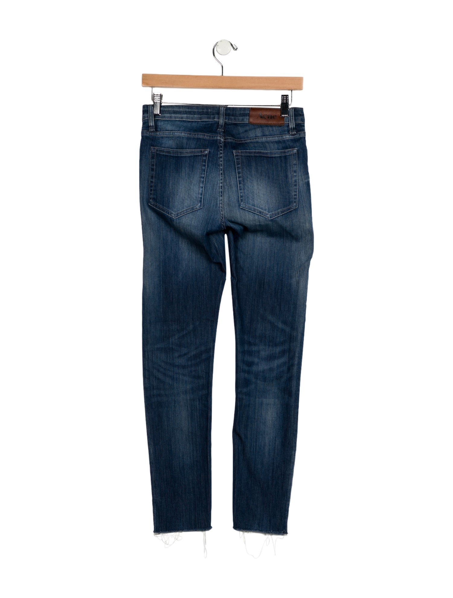 Acne Studios High-Rise Skinny Leg Jeans