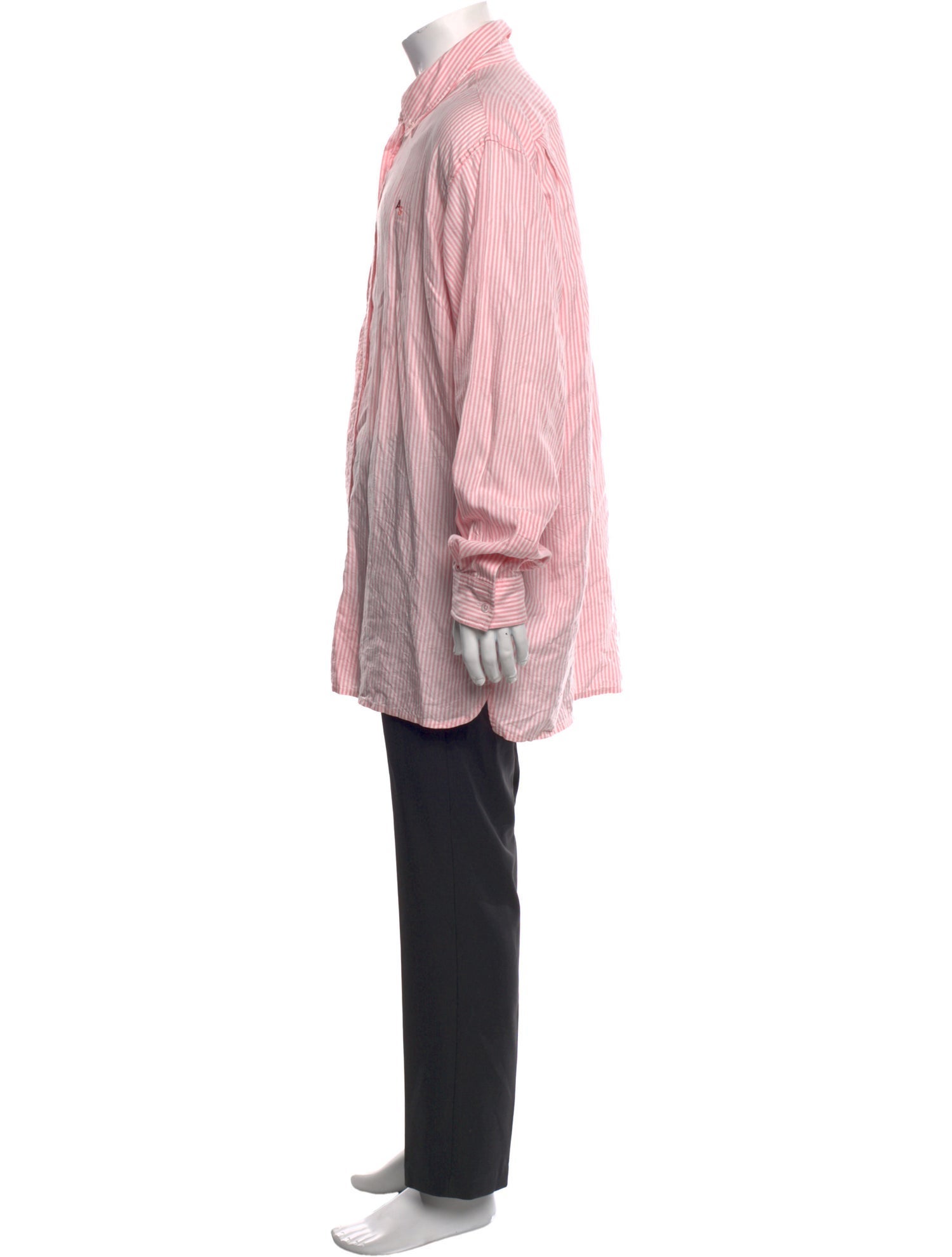 Acne Studios Striped Long Sleeve Dress Shirt