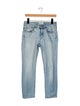 Acne Studios Low-Rise Straight Leg Jeans