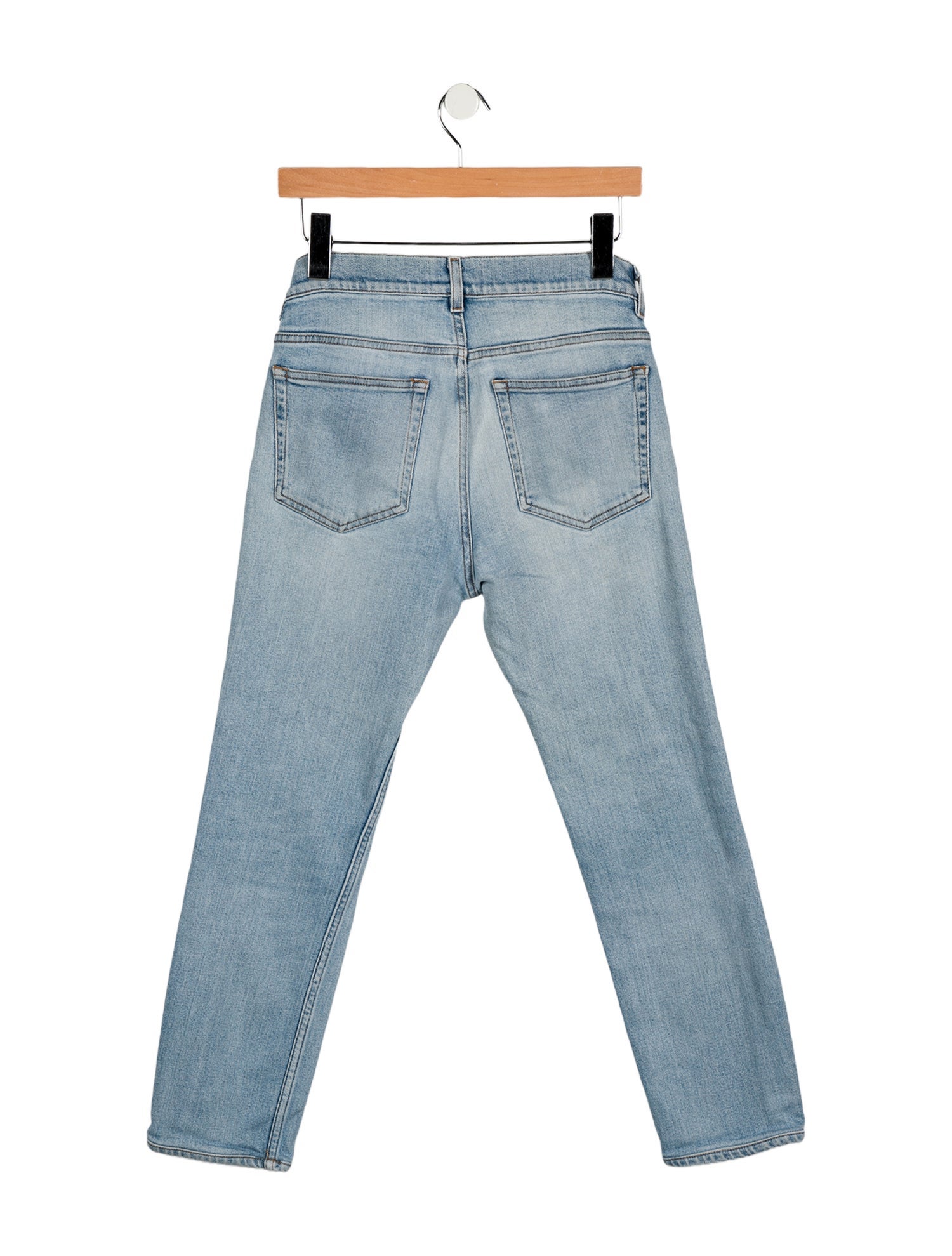 Acne Studios Low-Rise Straight Leg Jeans