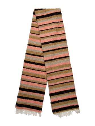 Acne Studios Acrylic Striped Shawl