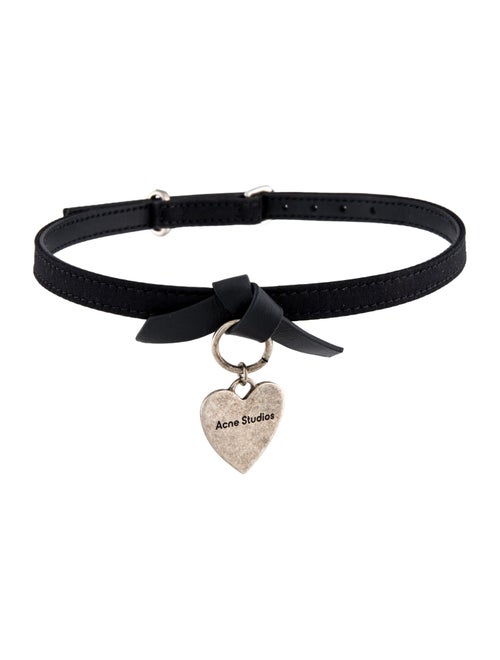 Acne Studios Musubi Charm Choker Necklace