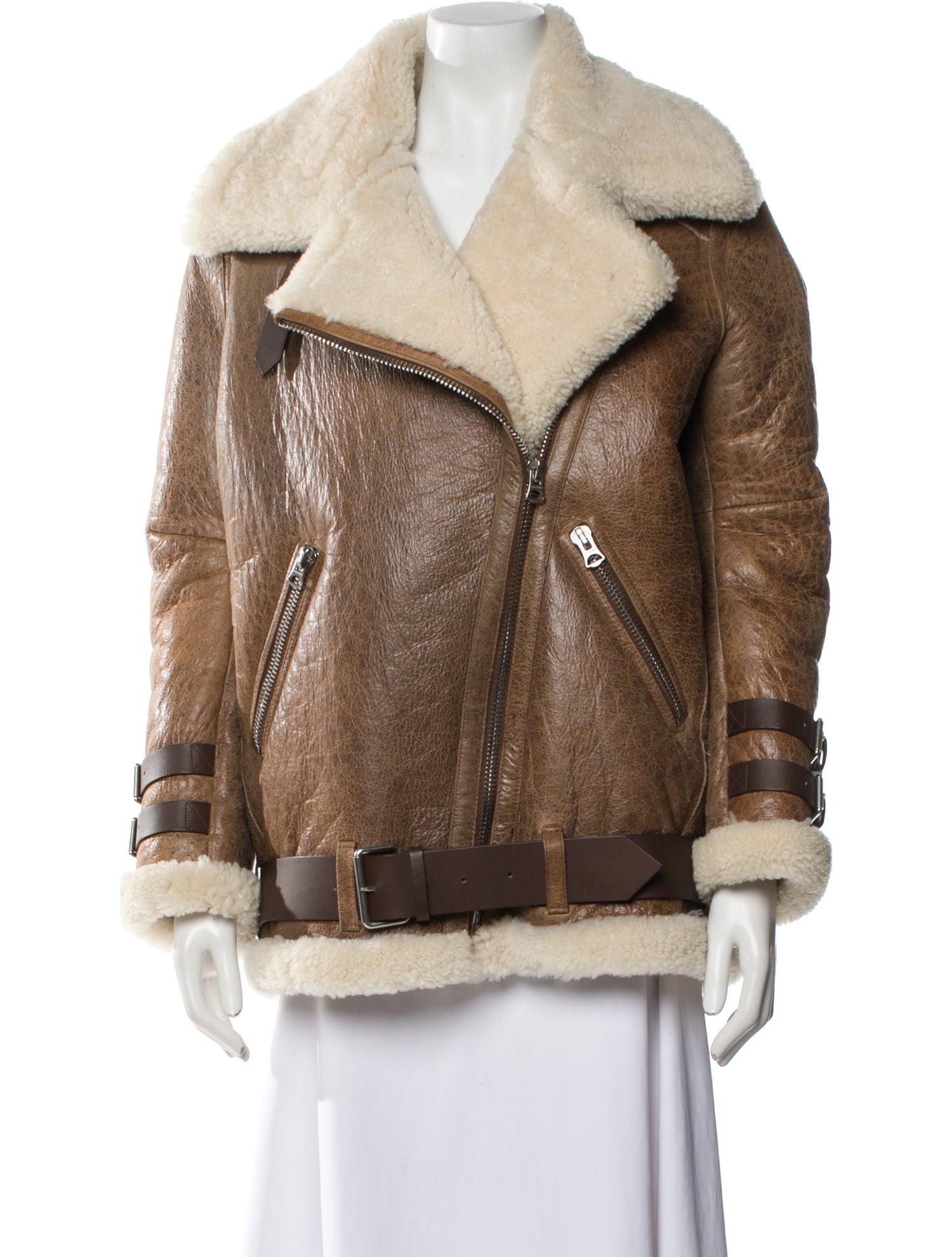 Acne Studios Lamb Fur Jacket