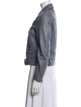 Acne Studios Leather Biker Jacket