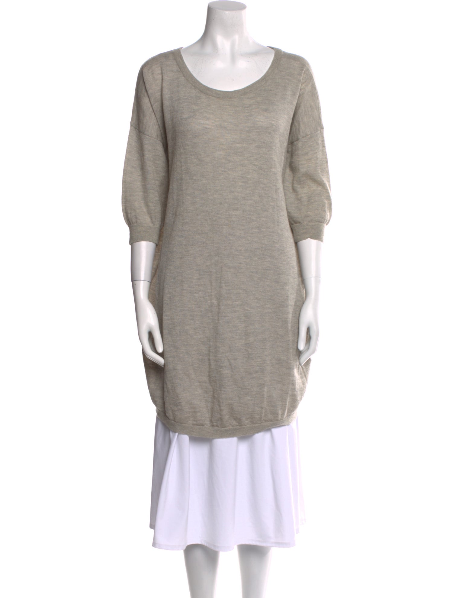 Acne Studios Nylon Scoop Neck Sweater