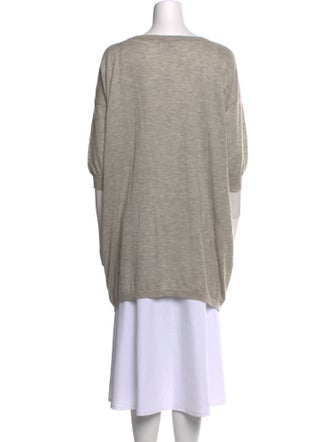 Acne Studios Nylon Scoop Neck Sweater