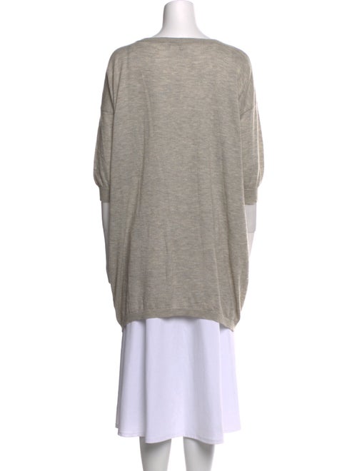 Acne Studios Nylon Scoop Neck Sweater